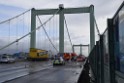 Schwerer LKW VU PKlemm A 4 Rich Olpe auf der Rodenkirchener Bruecke P001